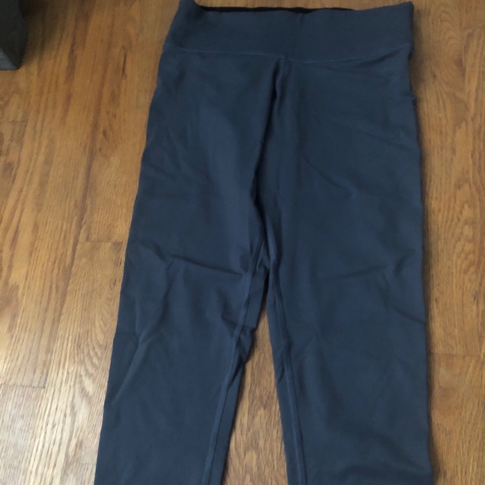 pink gray leggings